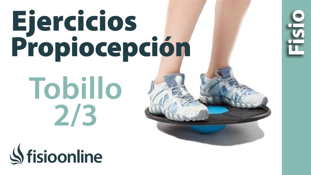 Ejercicios de propiocepción o propioceptivos de tobillo - Nivel intermedio - Reforzar el tobillo