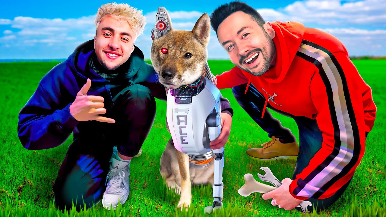 Le chien d'Inoxtag teste 8 gadgets tech pour animaux !
