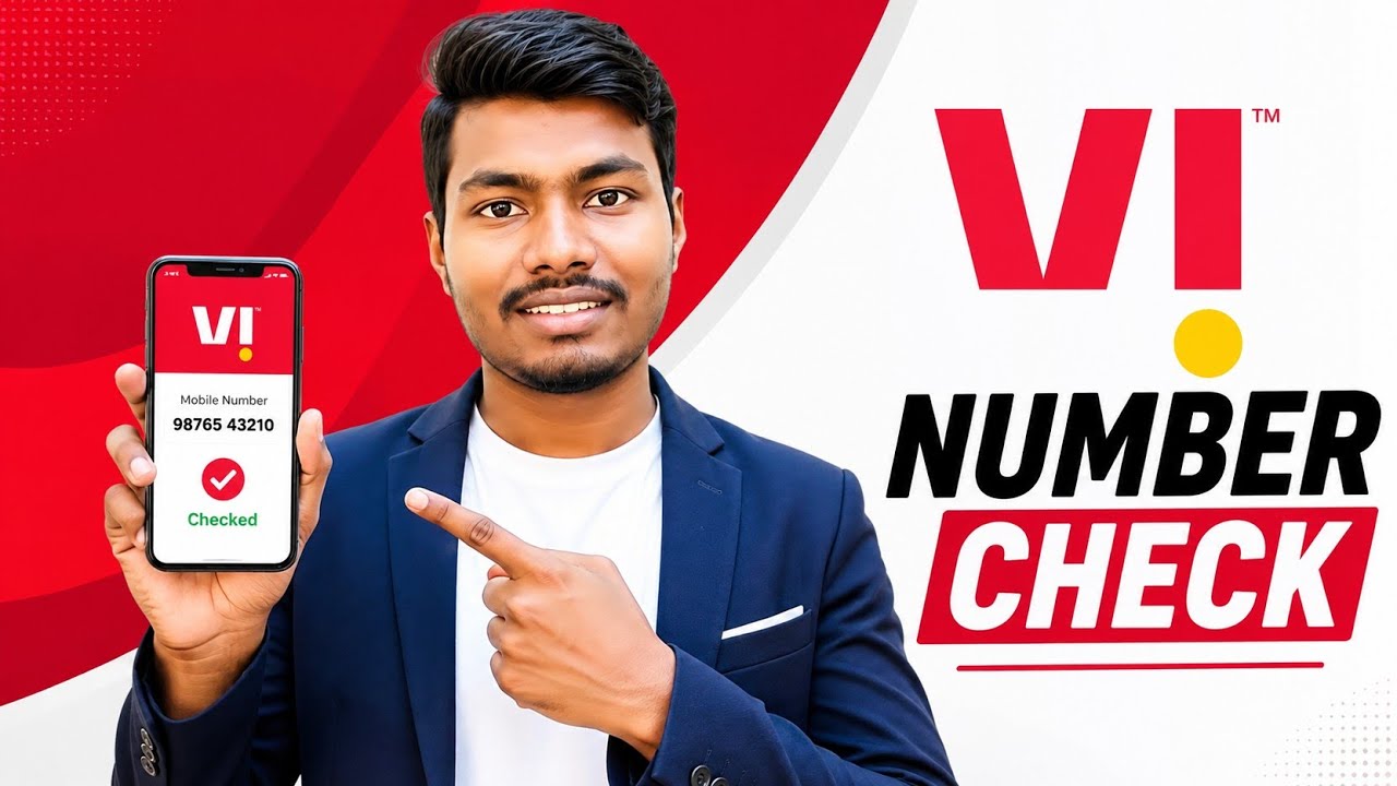 Vi number check | How to check vi sim number