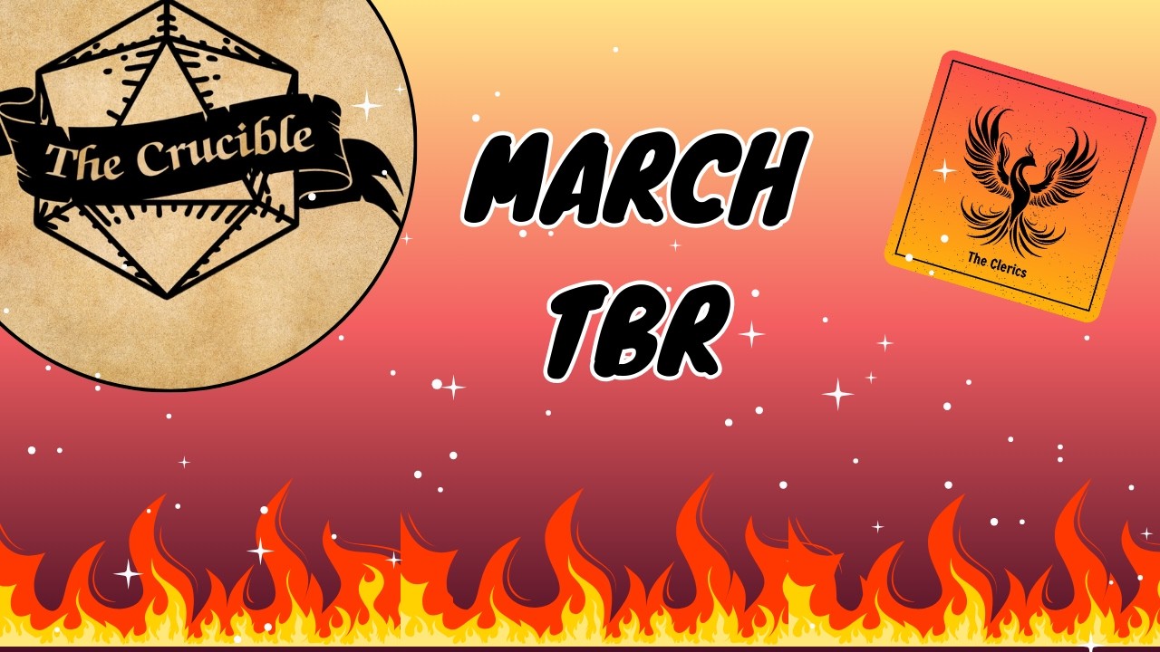 I'M BACK! March TBR (Realmathon) ✨⚔️