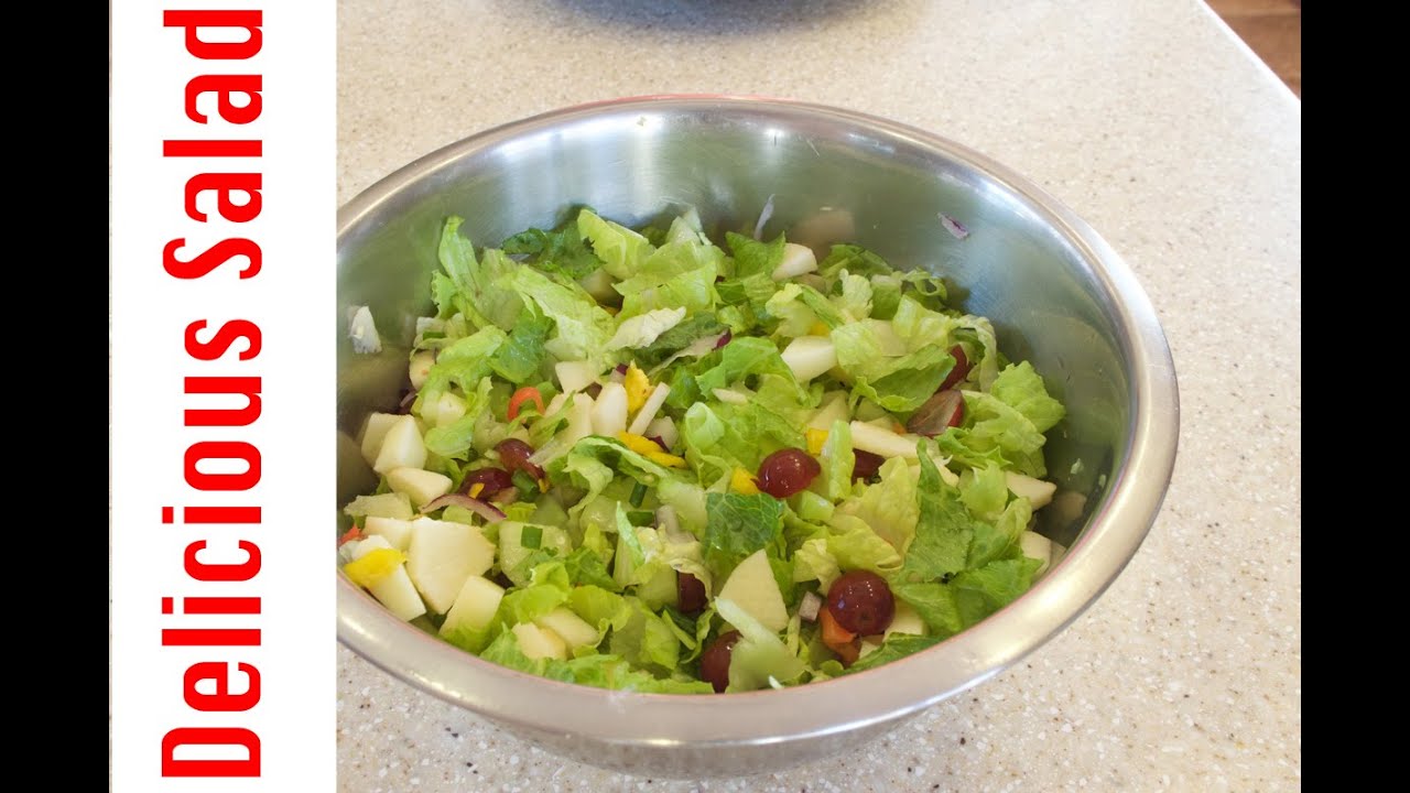 How To Make A Delicious Salad (View in HD)