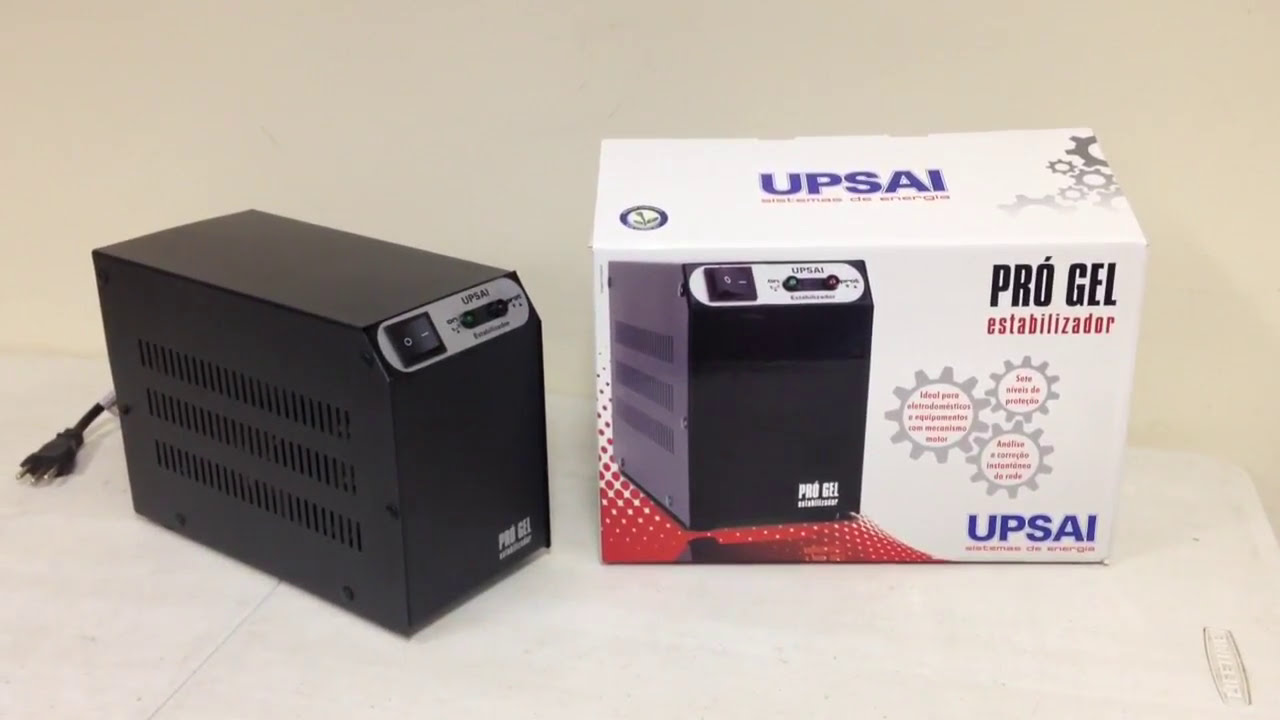 Estabilizador Pro Gel Upsai 3030va 3kva 3000va Entrada 220v Saída 220v