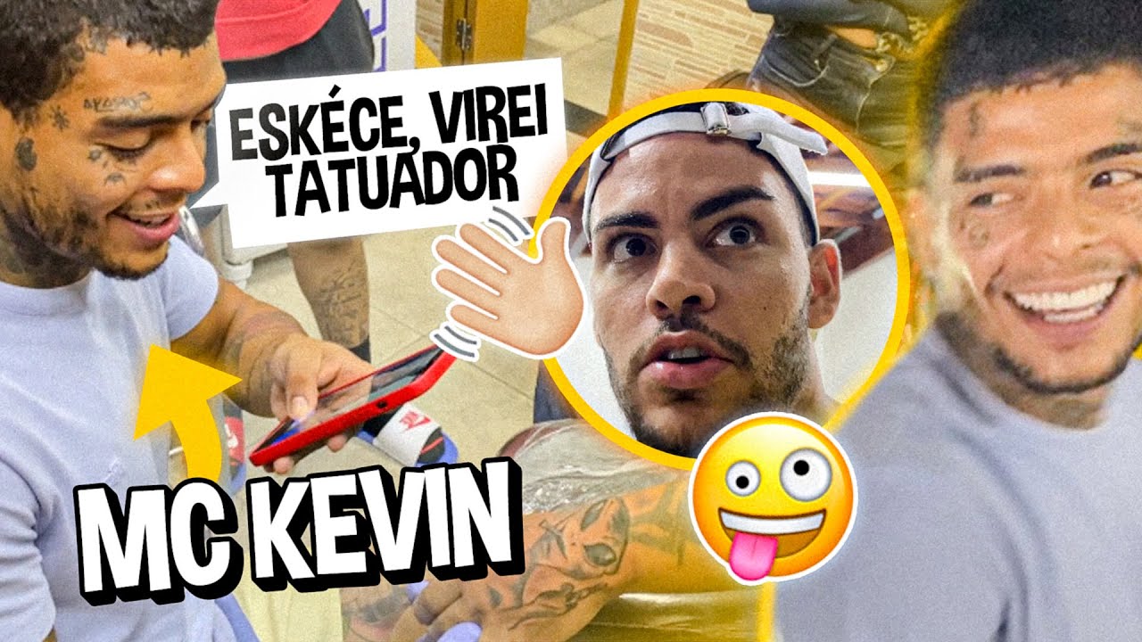 MC KEVIN TATUANDO A GALERA DA MANSÃO MAROMBA