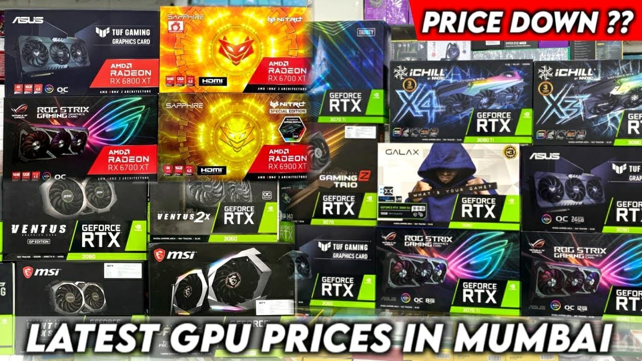 Latest Graphics Card Prices in Mumbai Prices Down ? | Mac IT Solutions