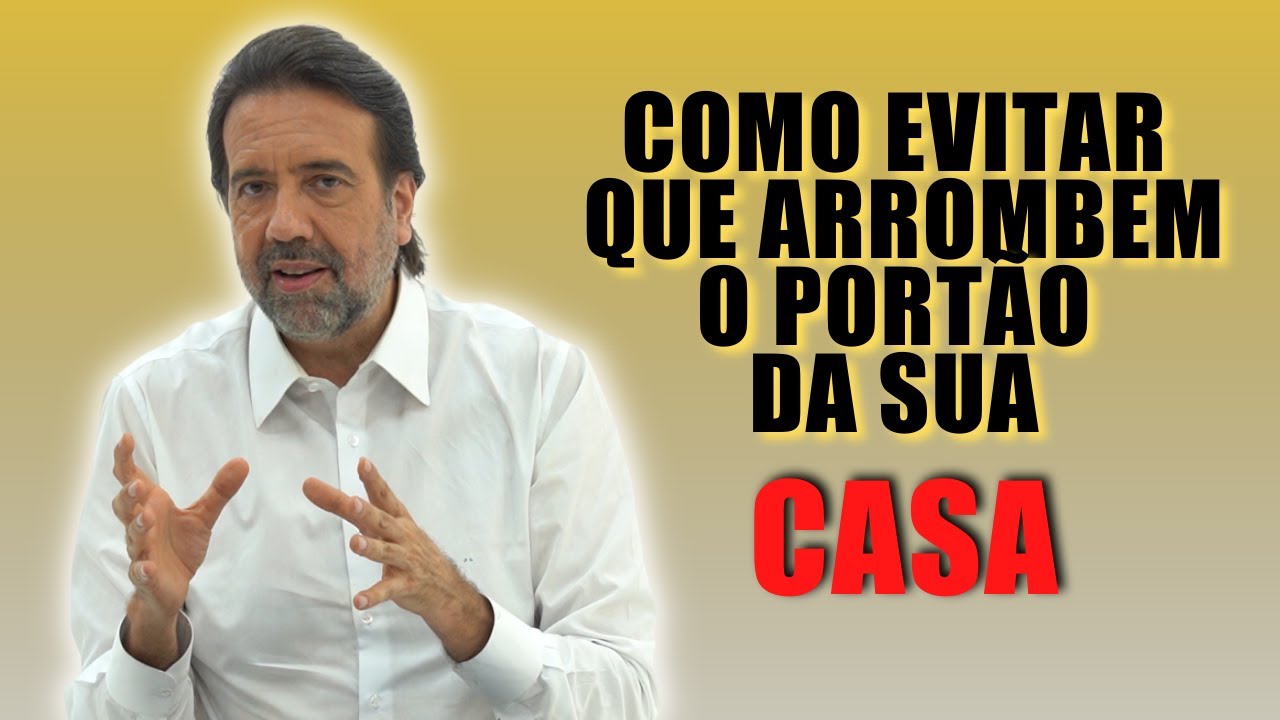DICA PARA EVITAR ARROMBAMENTO NO PORTÃO DA SUA CASA | NÃO CAIA NA ROUBADA