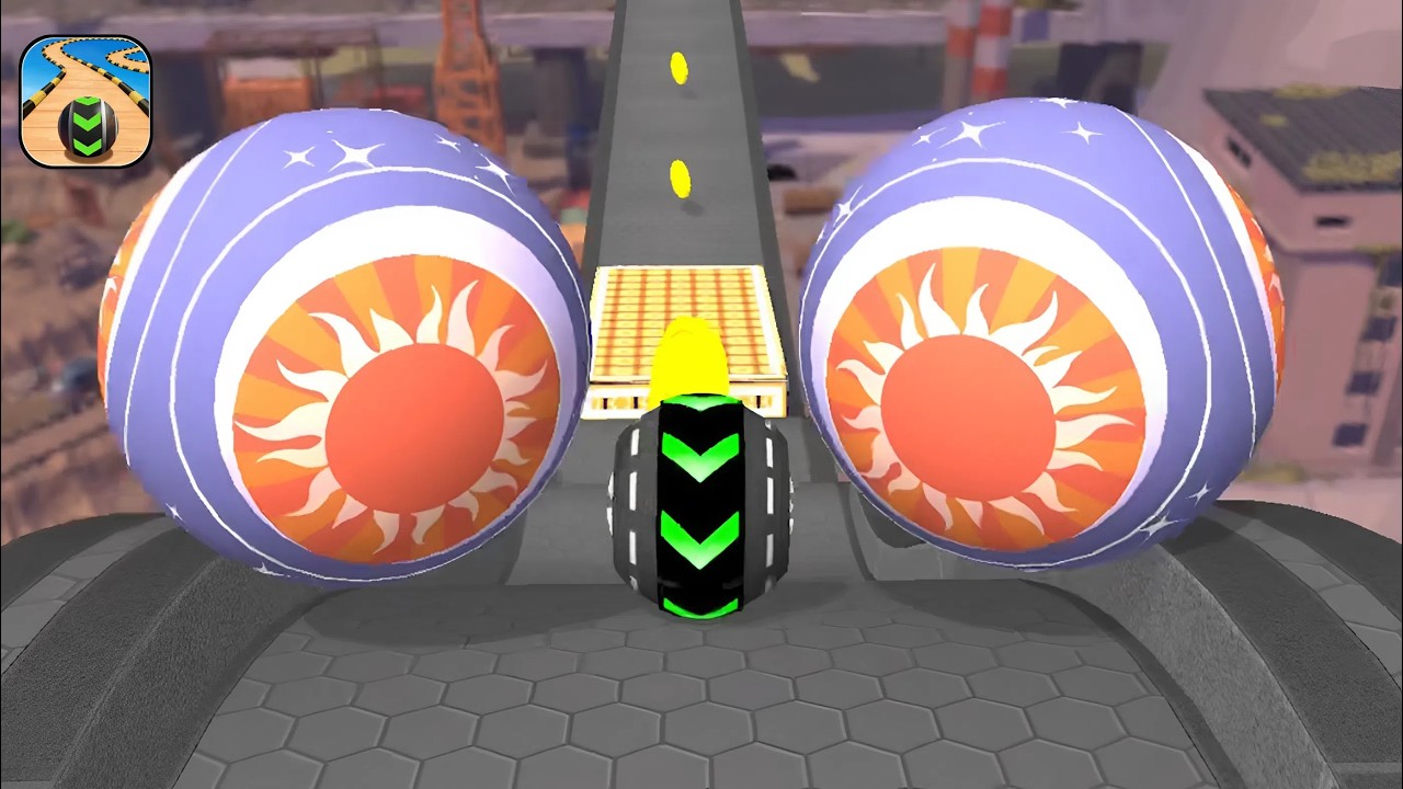 Rolling Ball Sky Escape  Gameplay  Level 99 - 111
