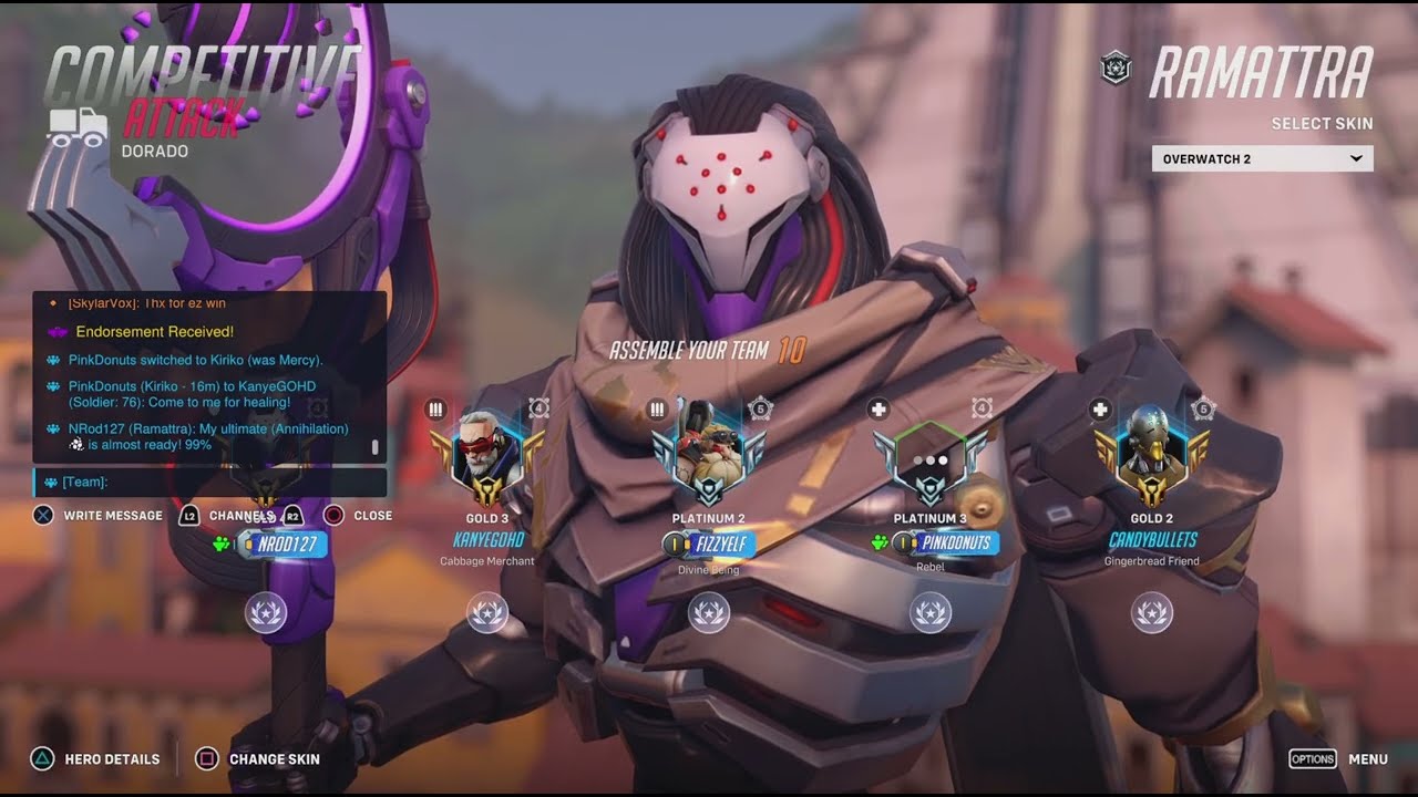 Overwatch 2: Ranked Gameplay