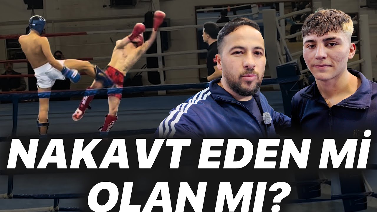 İlk Kickboks Maçı Şoku: Nakavt Eden mi, Olan mı?