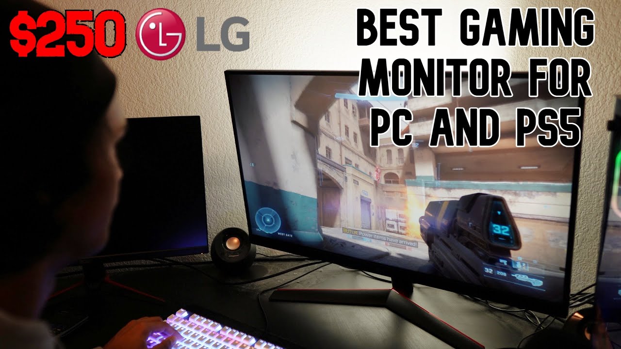 $250- BEST GAMING MONITOR FOR PS5 AND PC (LG 32GN600-B Gaming Monitor Unboxing and Review)