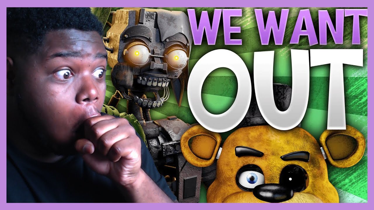 Cory Reacts to [SFM/Blender/C4D] WE WANT OUT FNAF SONG COLLAB