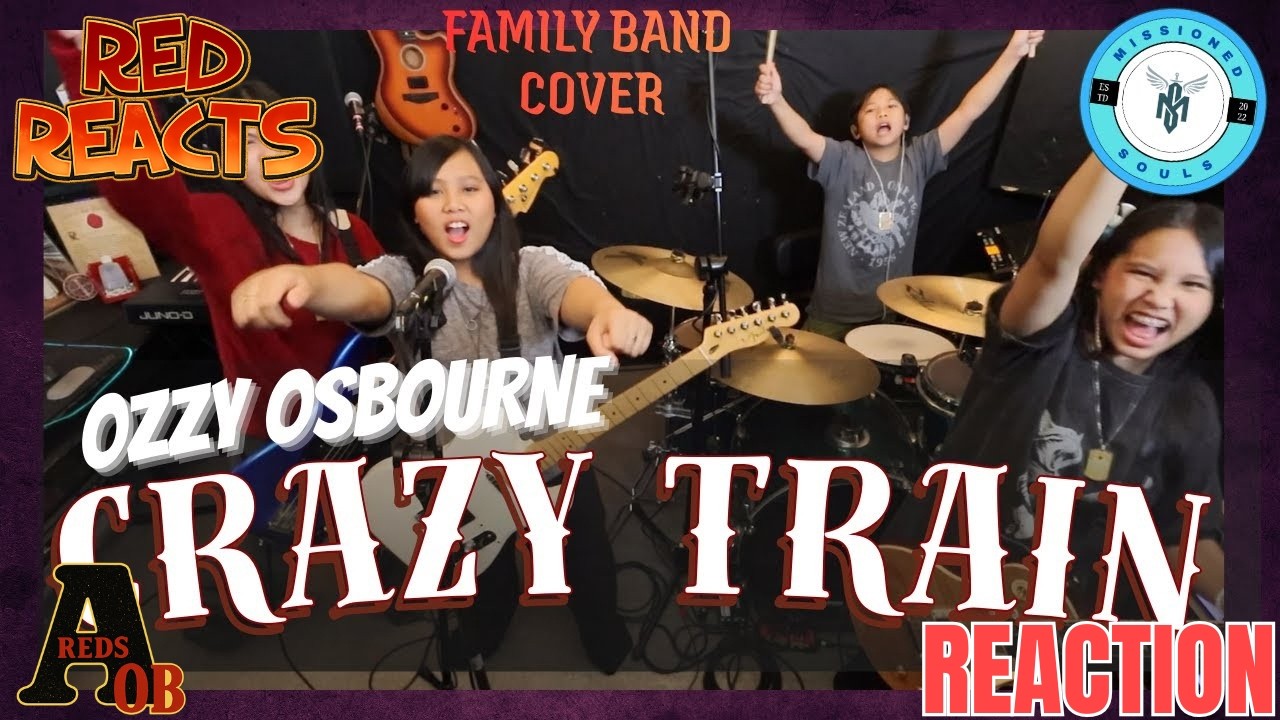 Red Reacts | Reaction To Missioned Souls | CRAZY TRAIN (кавер на Оззи Осборна)