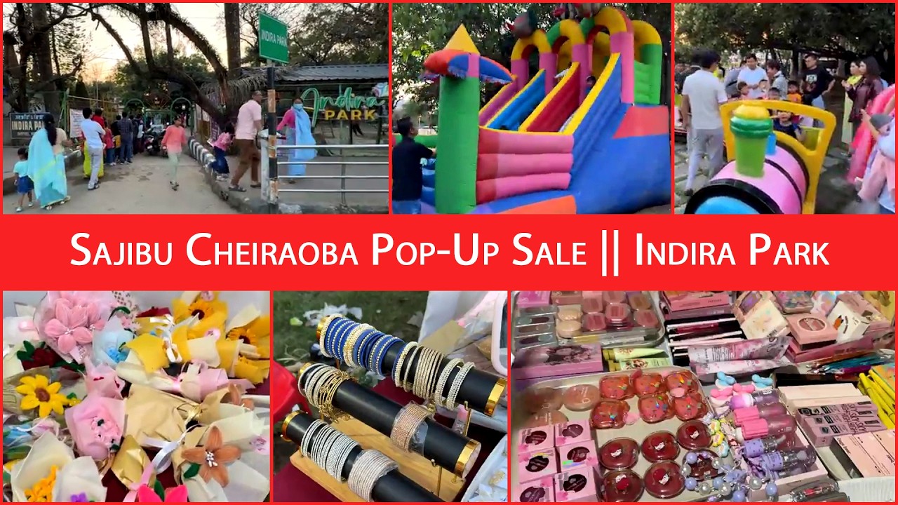 💐Sajibu Cheiraoba Pop-Up Sale ‼️💐 at 📌Indira Park