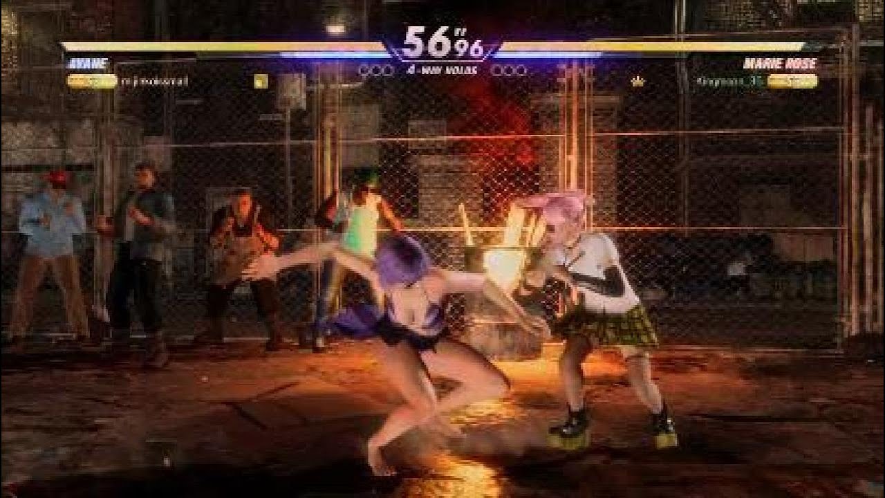 Doa6 Marie Rose(Me) Vs Honoka,Ayane