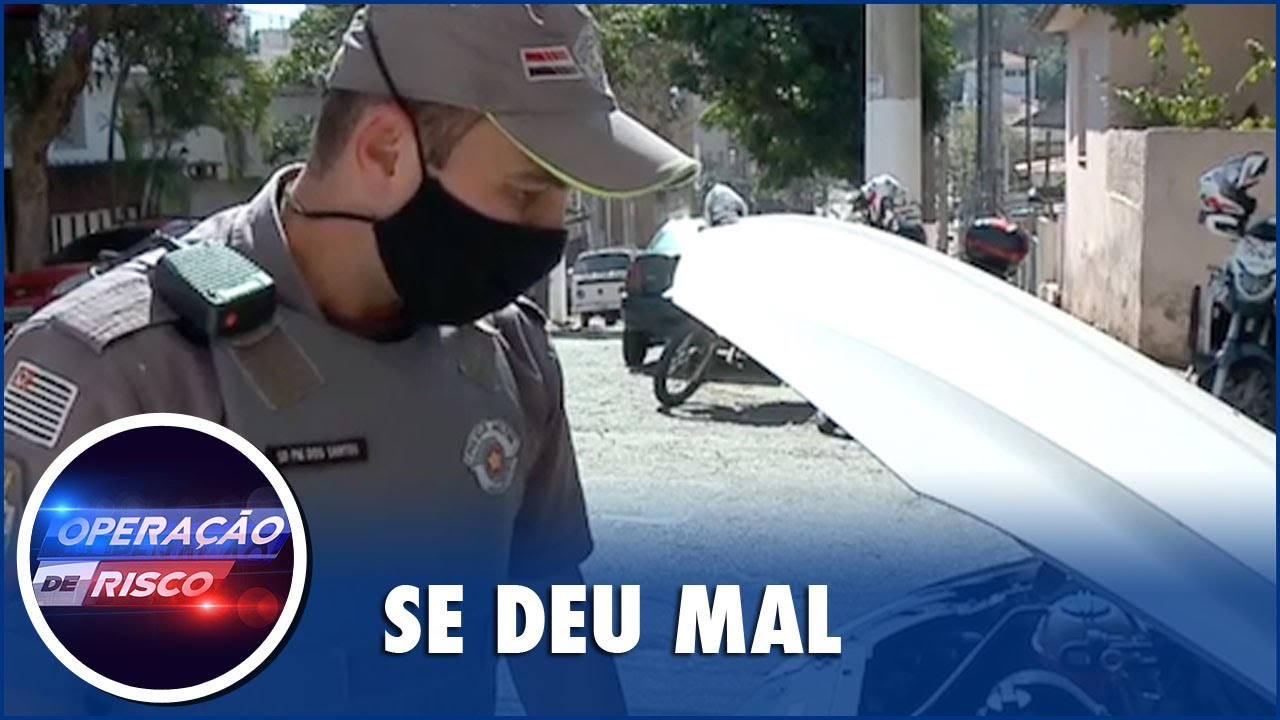 Ladrão de carros é surpreendido durante furto