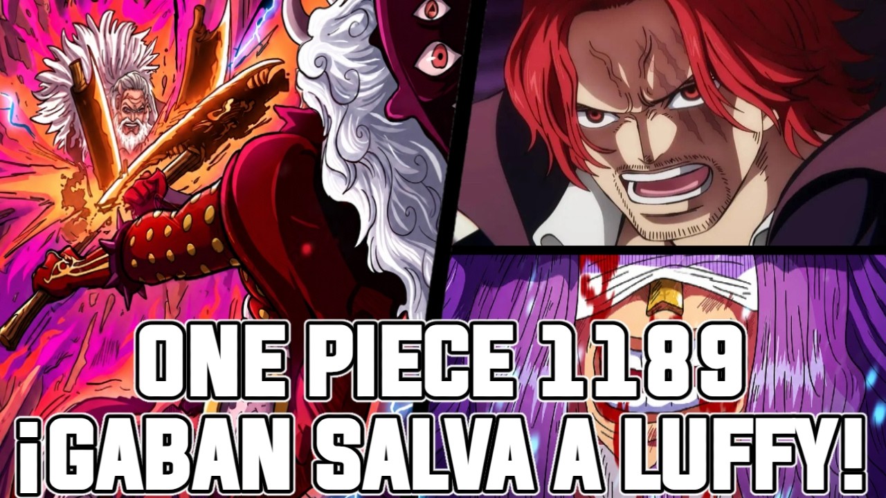 ONE PIECE CAPITULO 1189 (RESUMEN COMPLETO) | LA GRAN DERROTA DE LUFFY | GABAN VS NERONA IMU COMIENZA