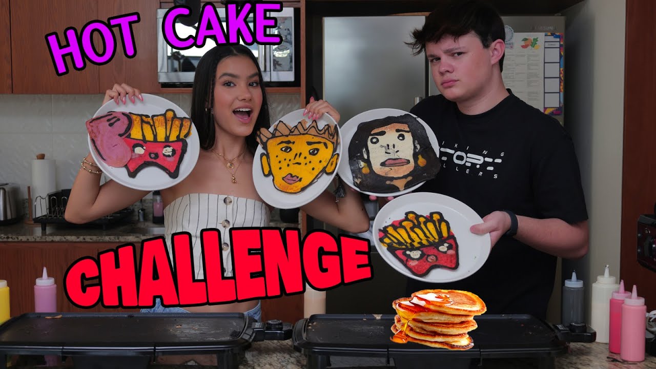BRANDON y YO NOS VOLVIMOS UN HOT CAKE en este CHALLENGE | Ana Emilia