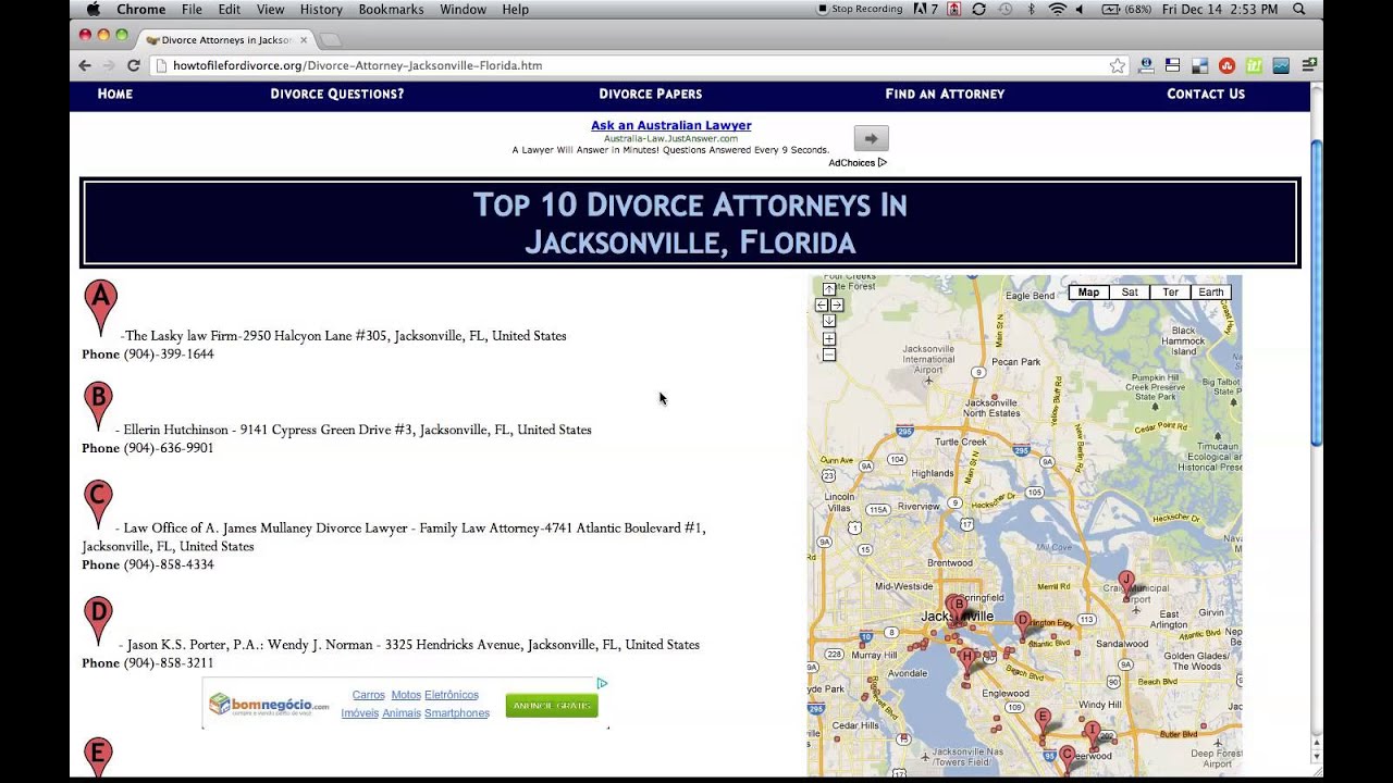 Divorce Lawyers in Jacksonville
