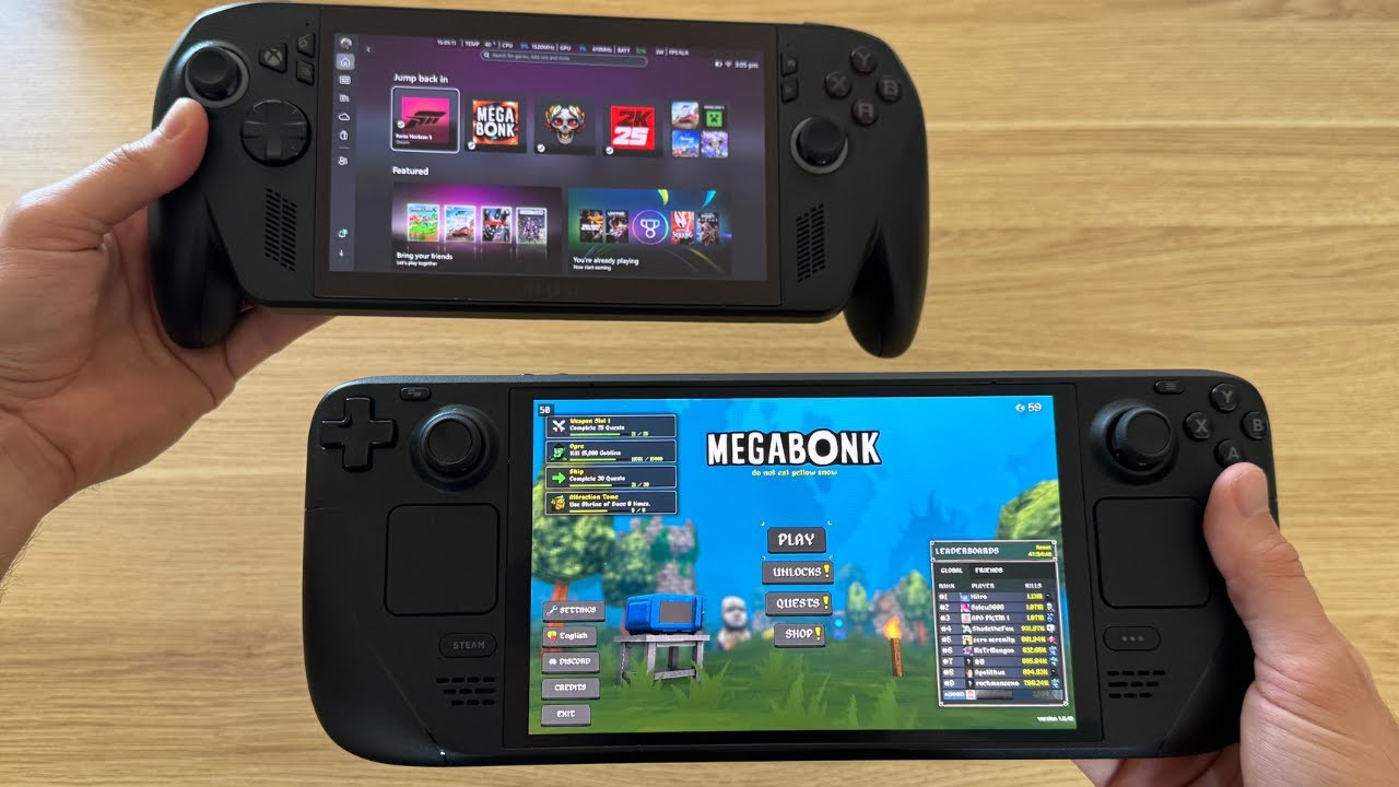 Steam Deck OLED vs Xbox ROG Ally X — Which handheld should you buy?