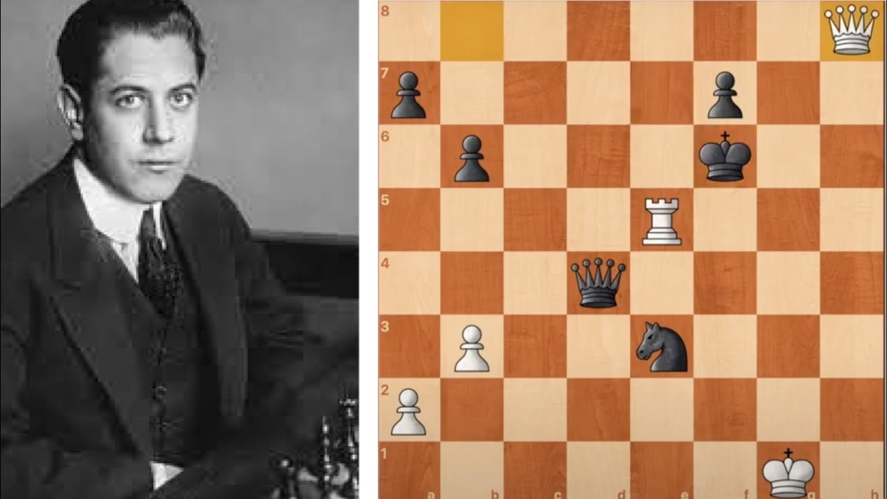 Comienza una ERA || CAPABLANCA vs LASKER || Gambito Dama Campeonato Mundo 1921 5R || Ajedrez Sachy