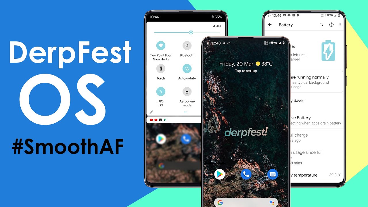 DerpFest OS - King Of All Android ROMS ?!