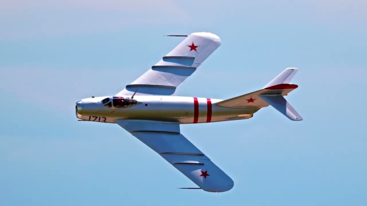Mig-17 | Stabilized Footage | Randy Ball | Wings Over Whiteman 2024