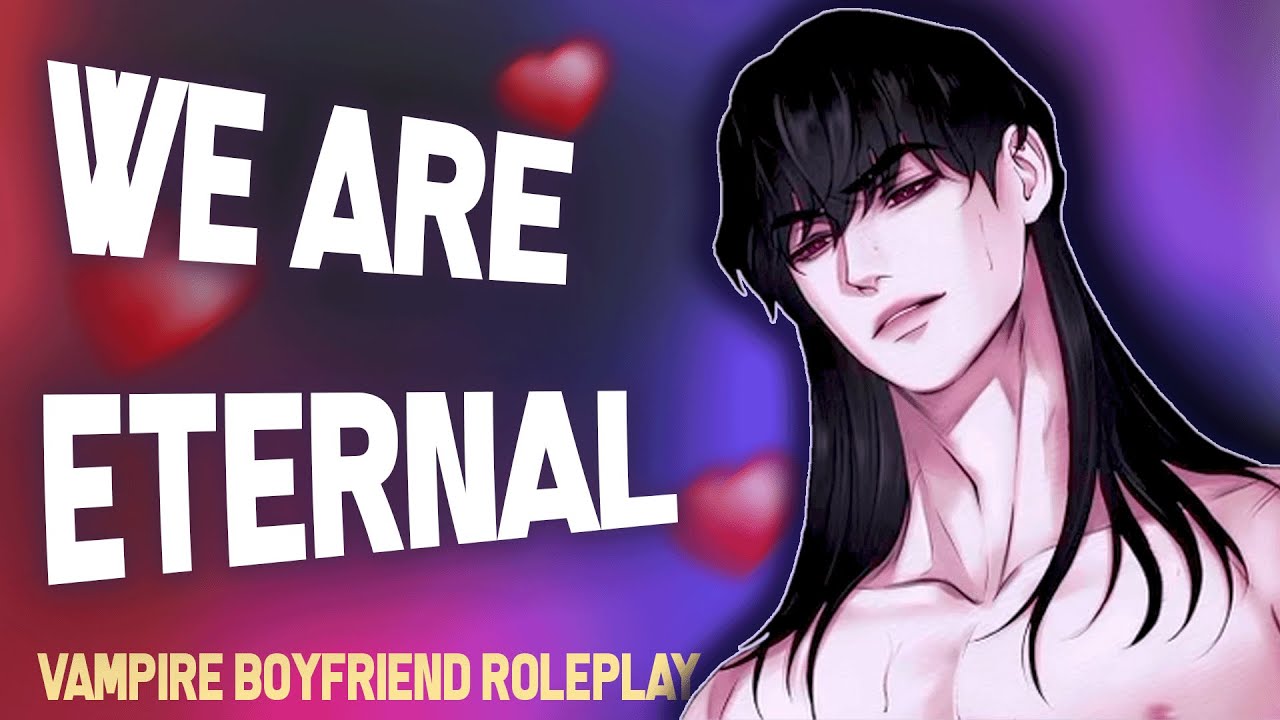 Vampire Boyfriend Saves You By Turning You Into A Vampire [Vampire Boyfriend ASMR] [Feeding]