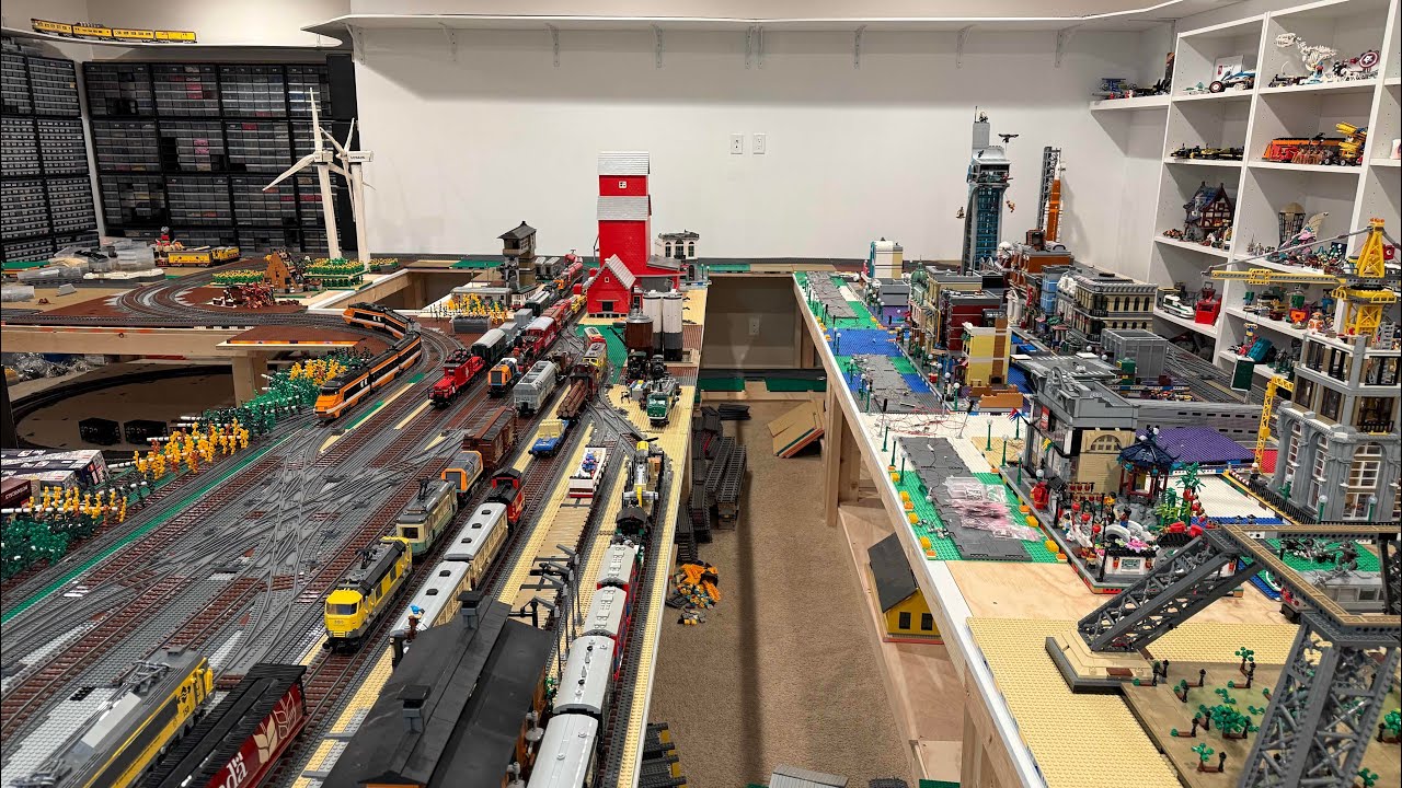 Обновление LEGO Room 078 — Новые подъездные пути, изменения в планировке и многое другое.
