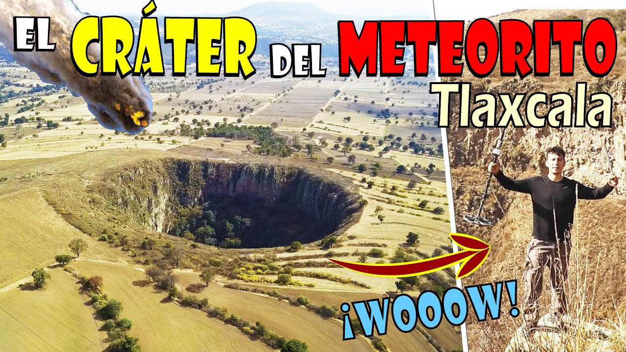 ¡Bajo al CRÁTER del IMPACTO de METEORITO en México esconde un TESORO perdido! en Sanctórum Tlaxcala