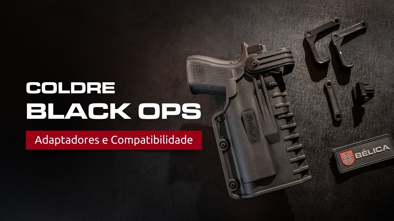 Coldre BLACK OPS | Apresentação Técnica Completa com IAT Marcelo