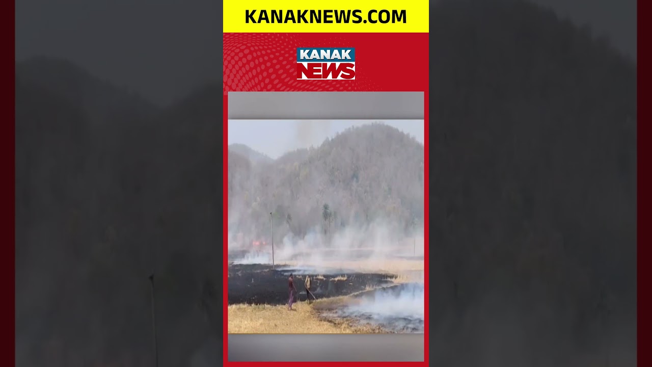 Fire Terror In Boudh! Adenigarh & Kharabhui Villages Narrowly Escape Major Disaster