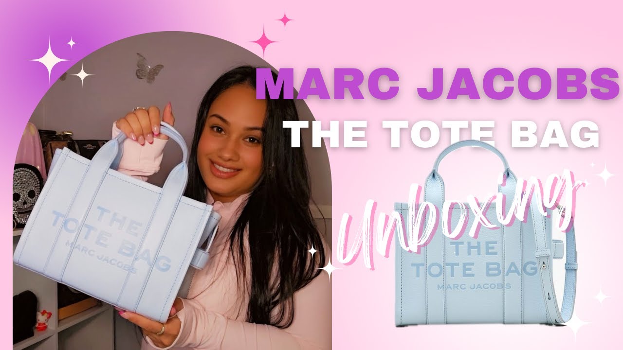 РАСПАКОВКА: Сумка-шоппер Marc Jacobs в цвете Cloud Blue 💙☁️