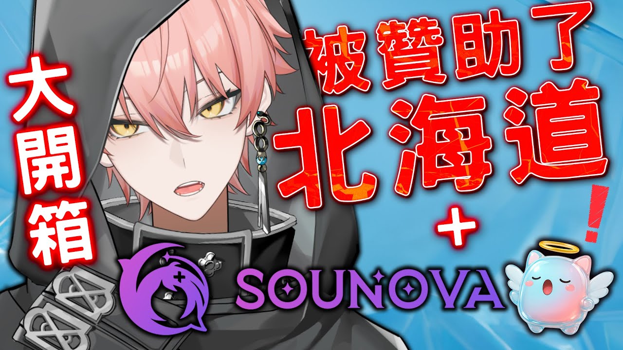 【515 SouNova 少女星 】3次元開箱 ! 這次去北海道買的東西居然都是有廠商爸爸贊助的 ? 還額外收到他們的禮盒