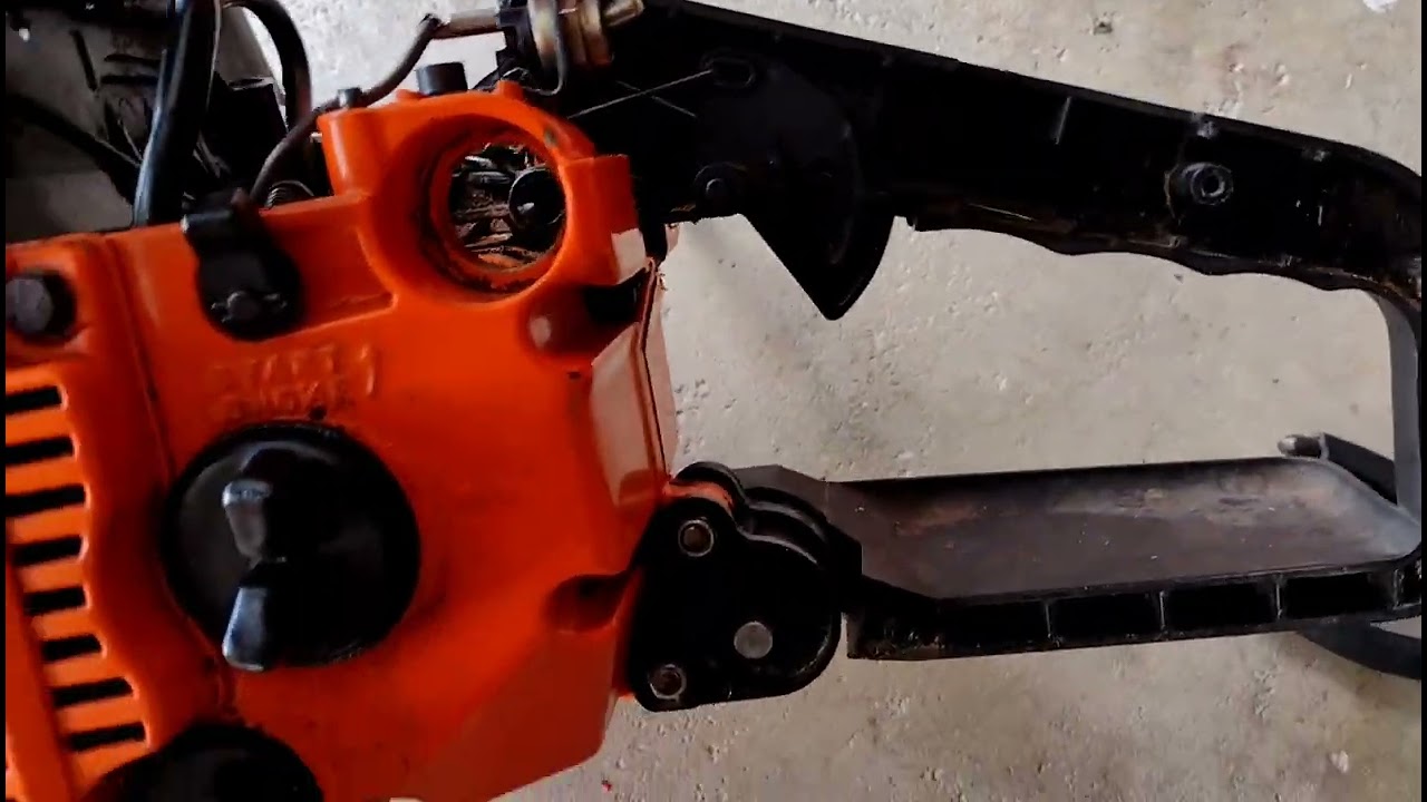 OLYMPYK 945 AF chainsaw tear down