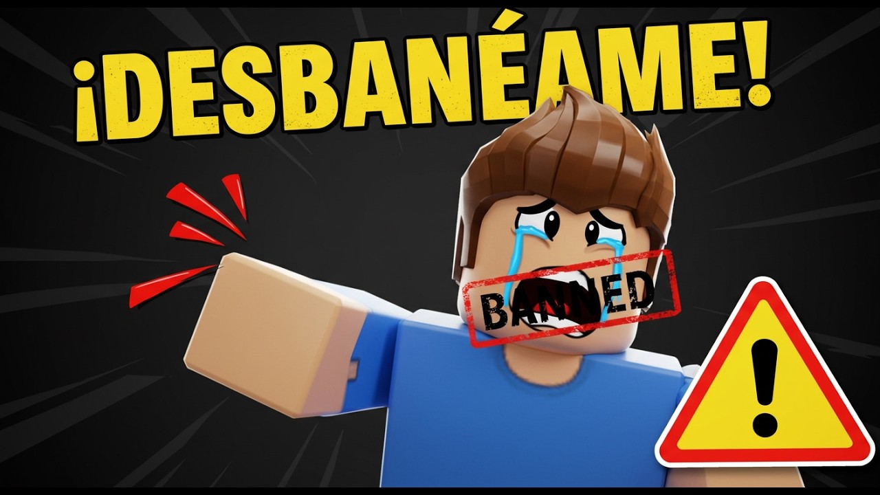 ¡ME BANEARON EN ROBLOX! 😭 Cómo Apelar y Recuperar tu Cuenta RÁPIDO
