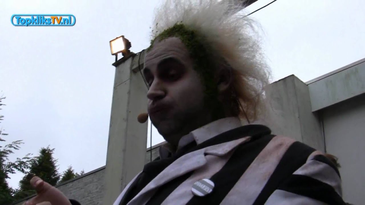 Beetlejuice & Eddie backstage Halloween Fright Nights 24 Oktober 2009