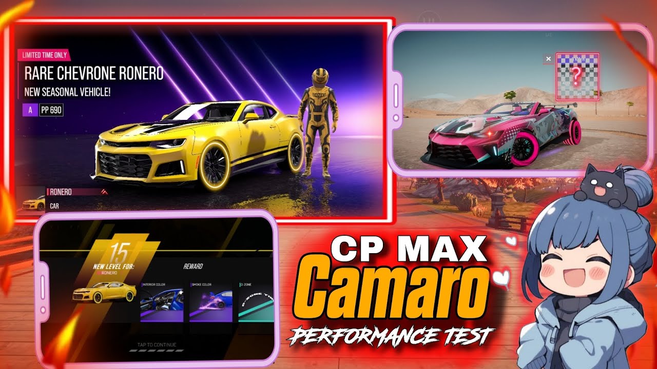 Drive Zone Online: Chevrolet Camaro, Ronero | CP Max Performance Test | ‪ @DriveZoneOnline