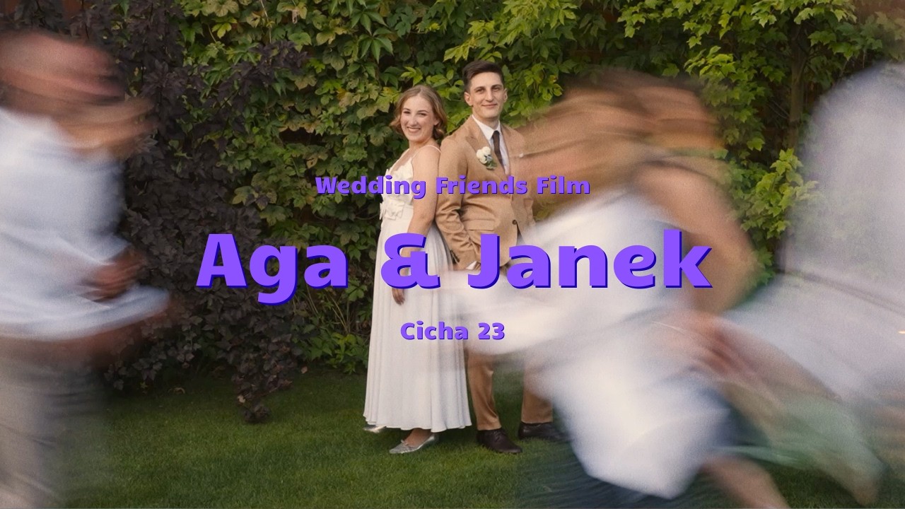 Aga & Janek | Cicha 23 | Teledysk Ślubny
