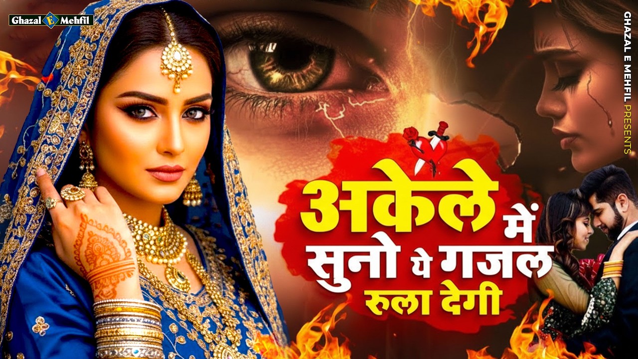 अकेले में सुने ये रुला देने वाली गजलें - Dard Bhari Ghazal - Hindi Sad Songs - #2026ghazal #sad