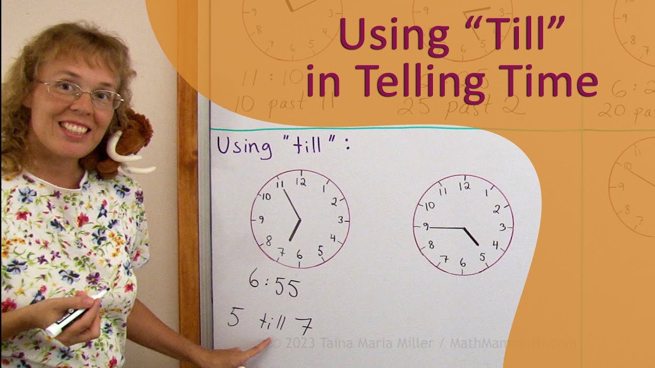 Telling time 