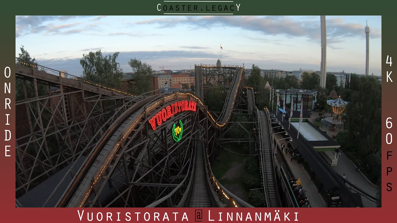 POV &bull; Vuoristorata @ Linnanm&auml;ki &bull; Front Row | 4K @60fps