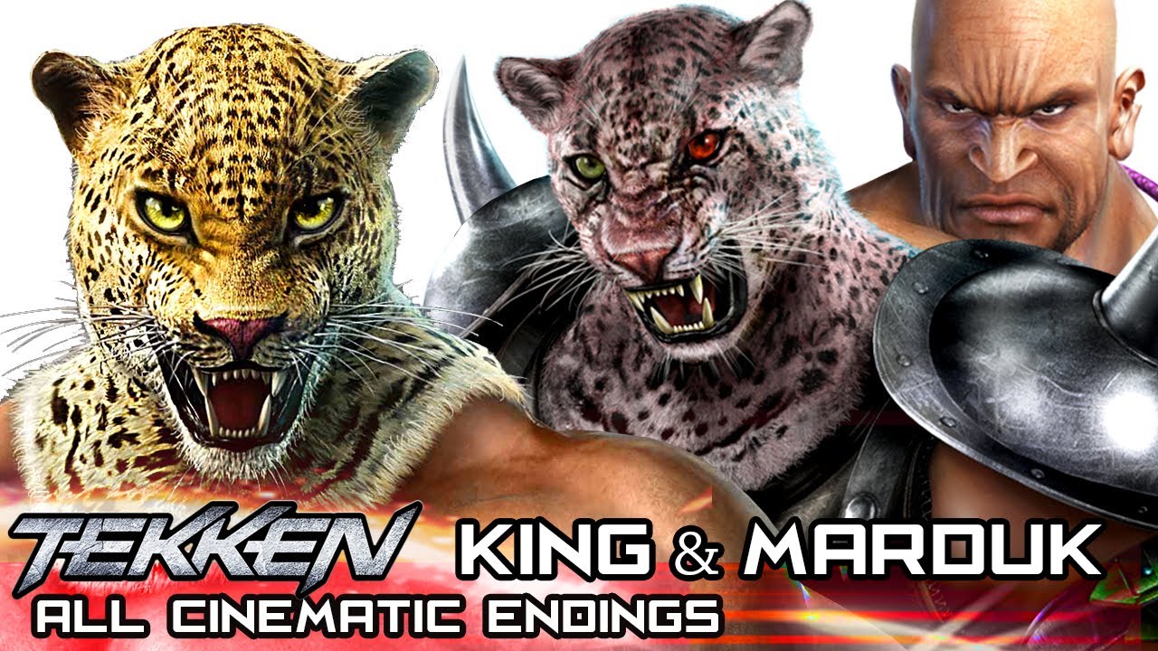 KING & MARDUK & ARMOR KING - All Cinematic Endings in TEKKEN Series (1994-2017)