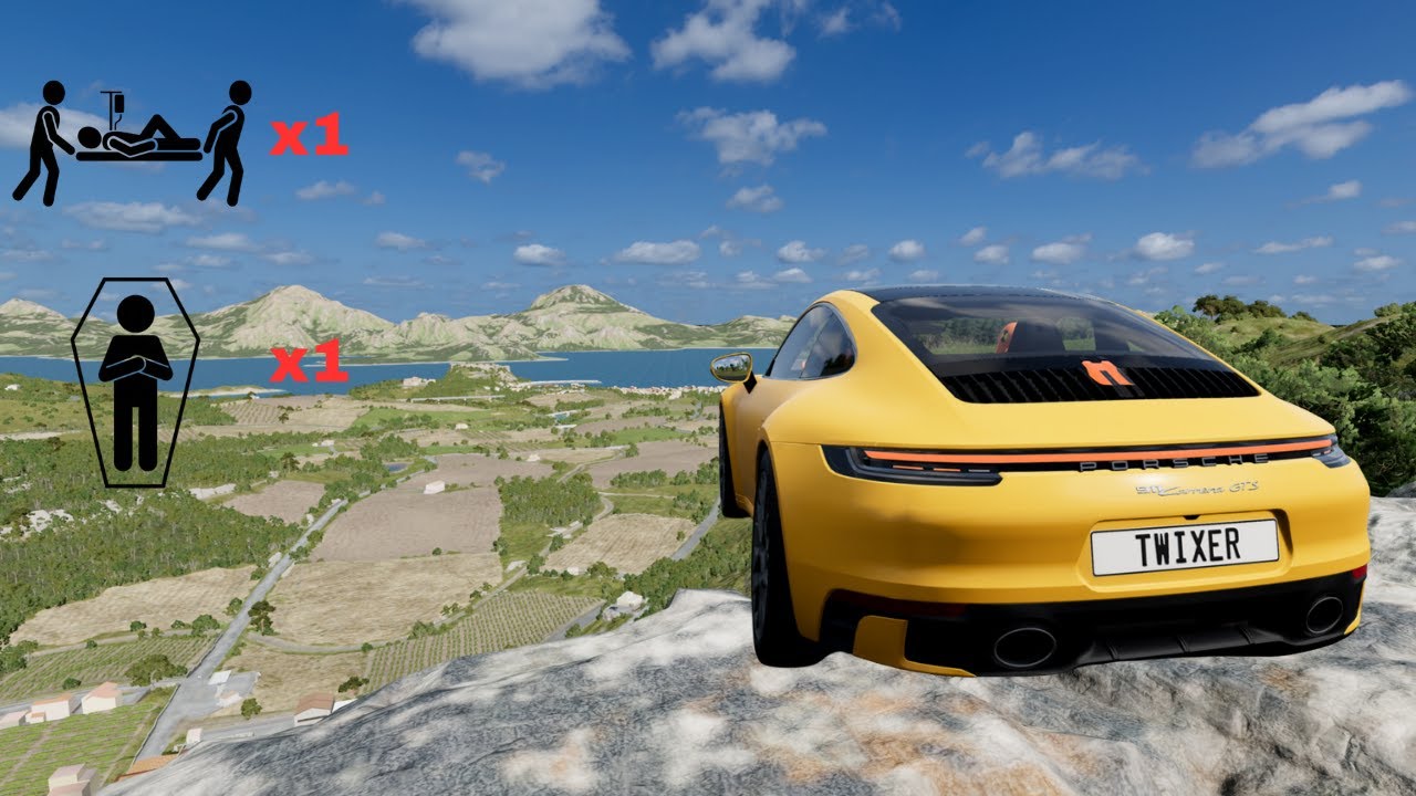 BeamNG.drive Realistic Crashes #11 | Epic Survival Chance Test