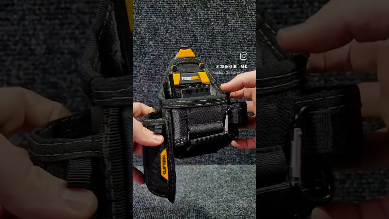 Toughbuilt Tape/Knife Pouch #tools #toolbag #toughbuilt