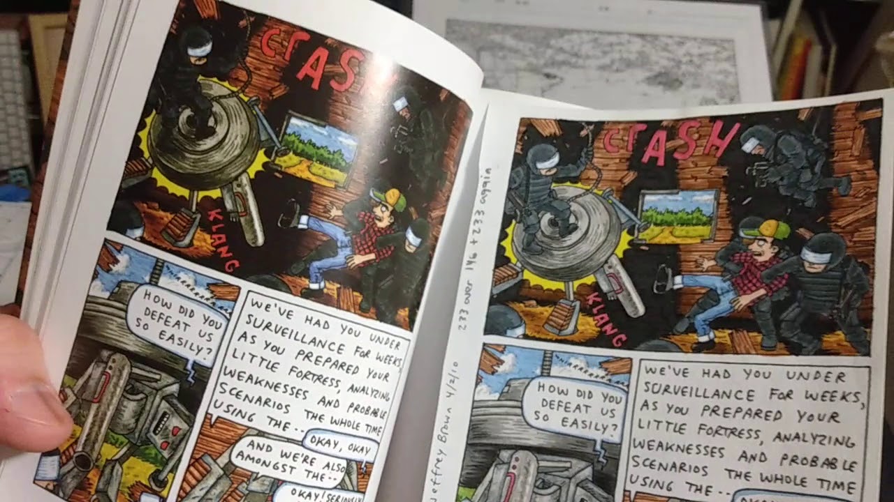 Art show & tell: comic book page size