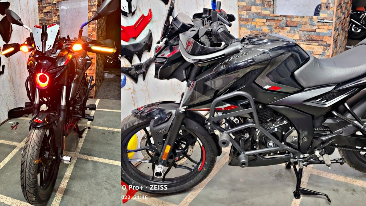 pulsar n160 modification | pulsar 160 crash guard | pulsar modified