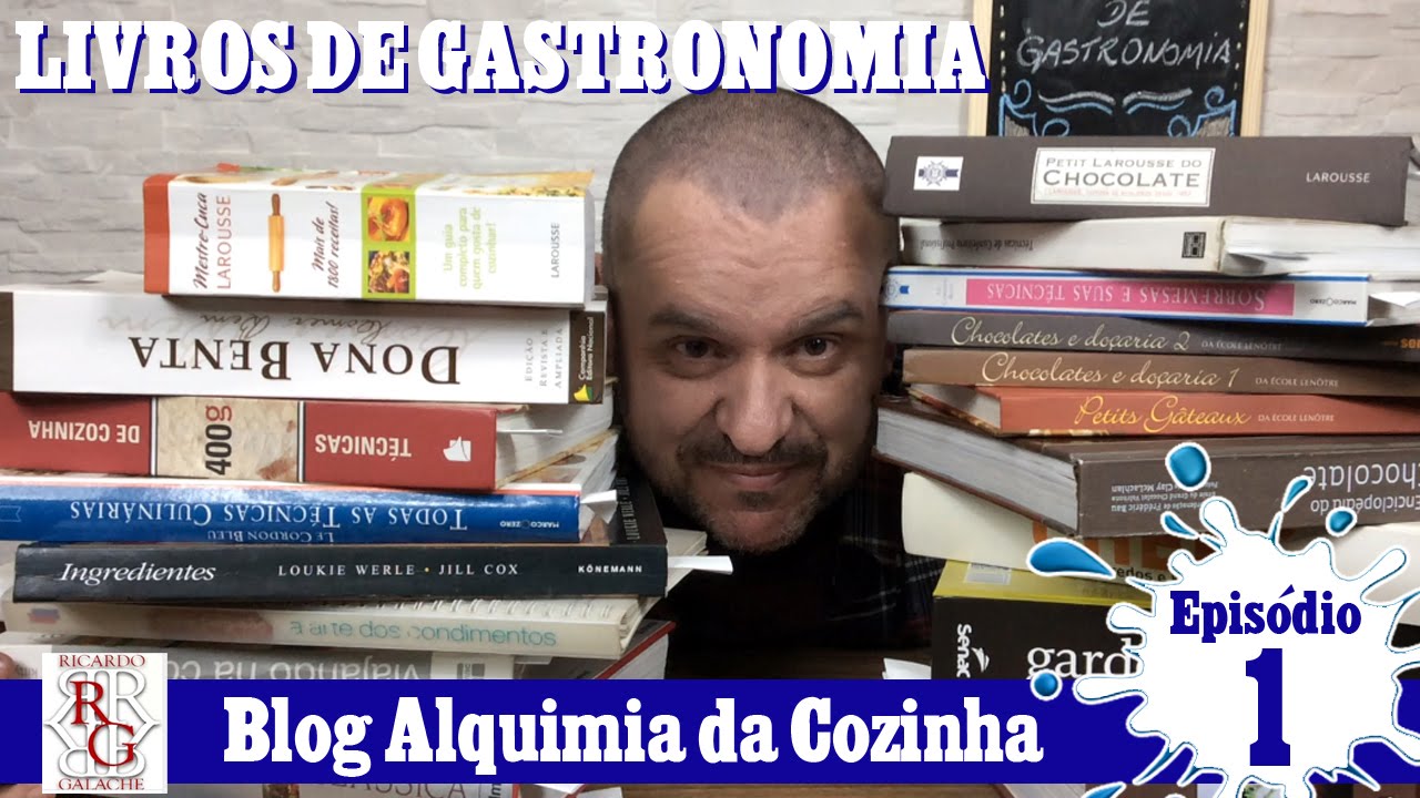 LIVROS DE GASTRONOMIA