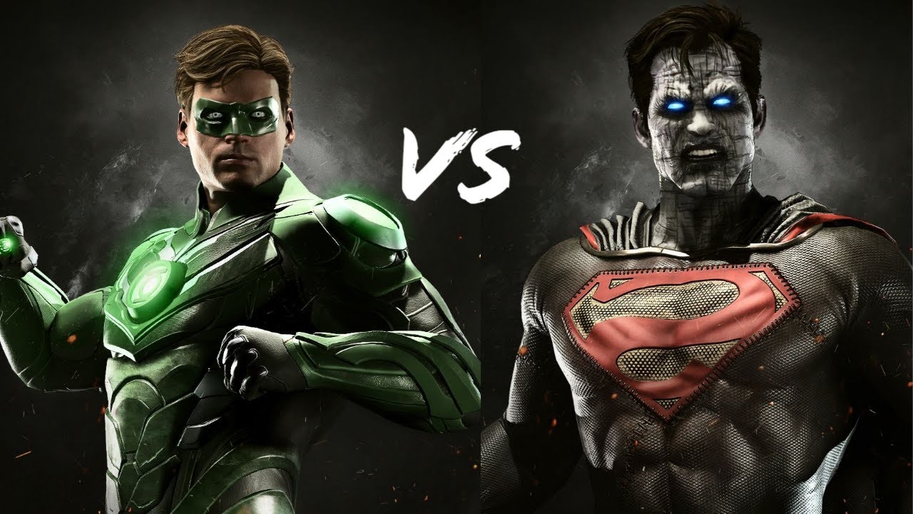 Injustice 2 - Green Lantern vs Superman(Bizzaro)