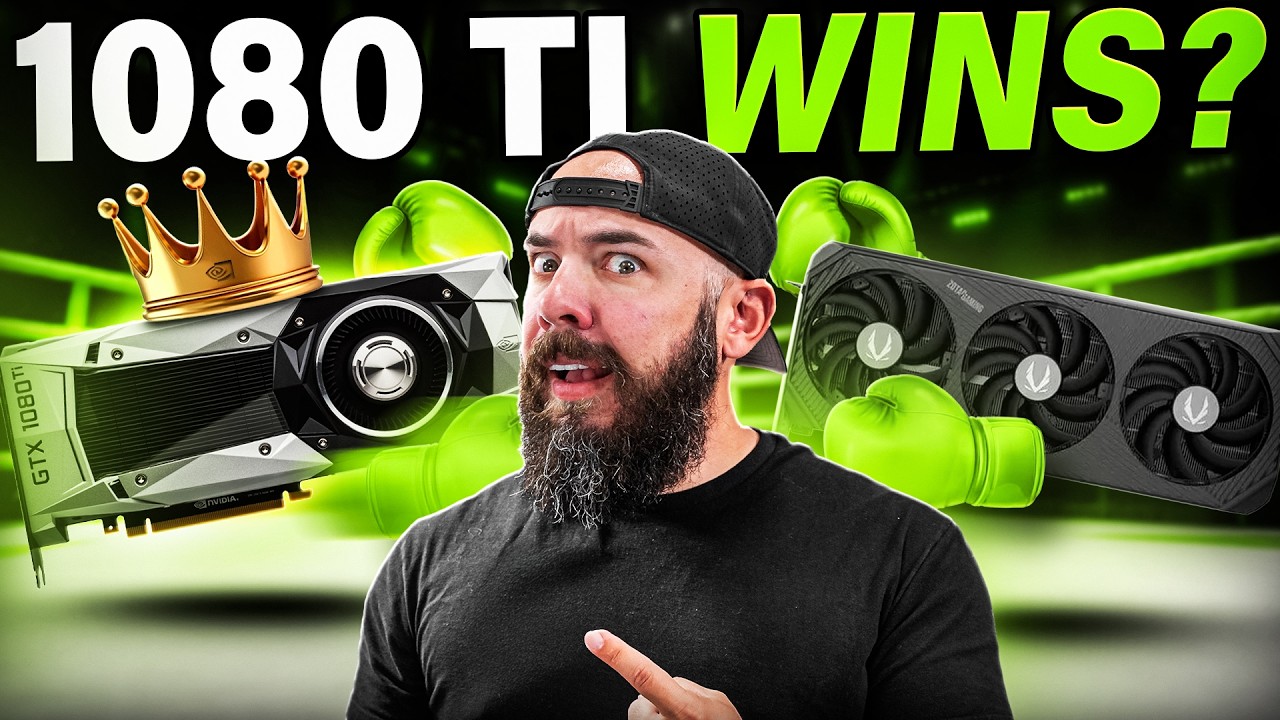 1080 Ti выиграла 4 раунда у RTX 5080!?