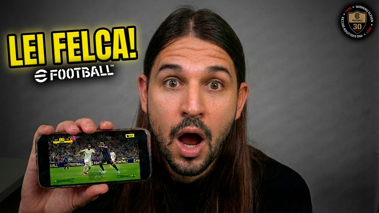 LEI FELCA NO EFOOTBALL 2026 MOBILE 😱 O QUE VAI MUDAR?
