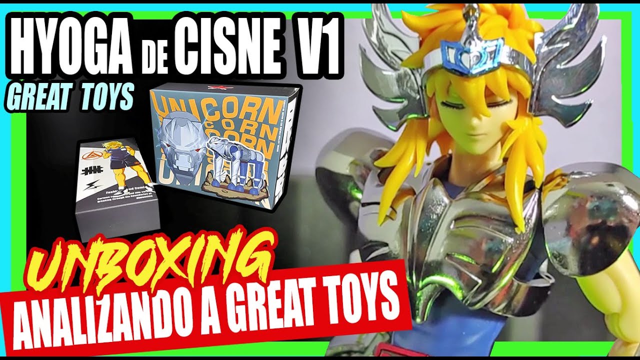 Saint Seiya myth cloth Ex HYOGA CISNE GREAT TOYS V1 REVIEW Y ANALISIS DE GREAT TOYS